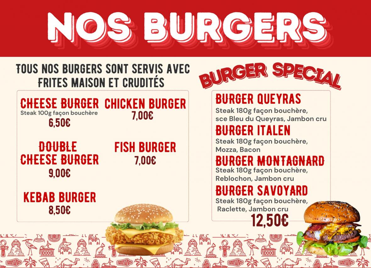 BURGER le pharon