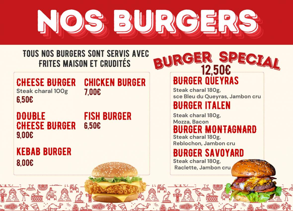 BURGER le pharon