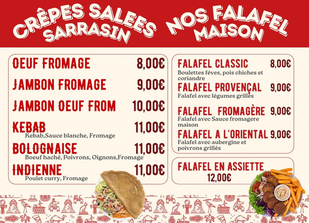 crèpes le pharaon