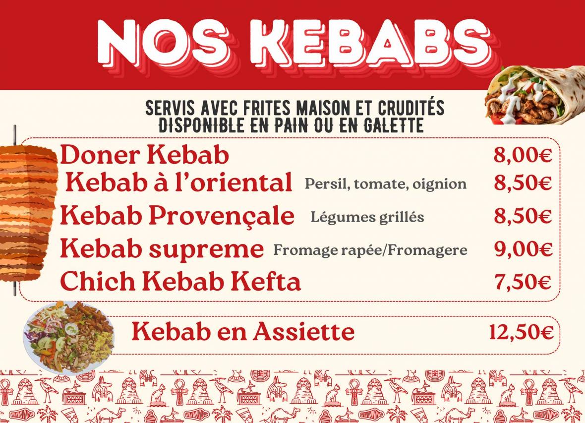 KEBAB le pharaon Embrun