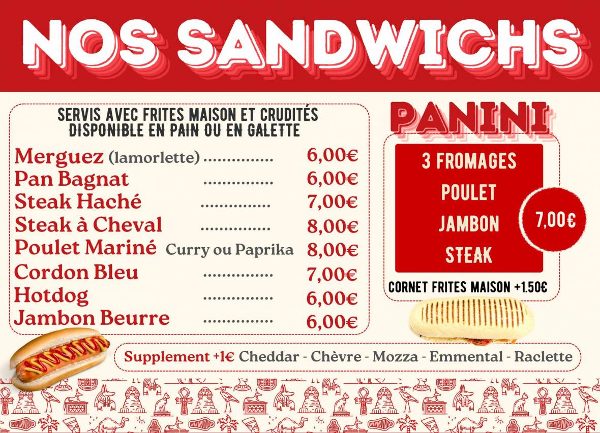 NOS SANDWICHS