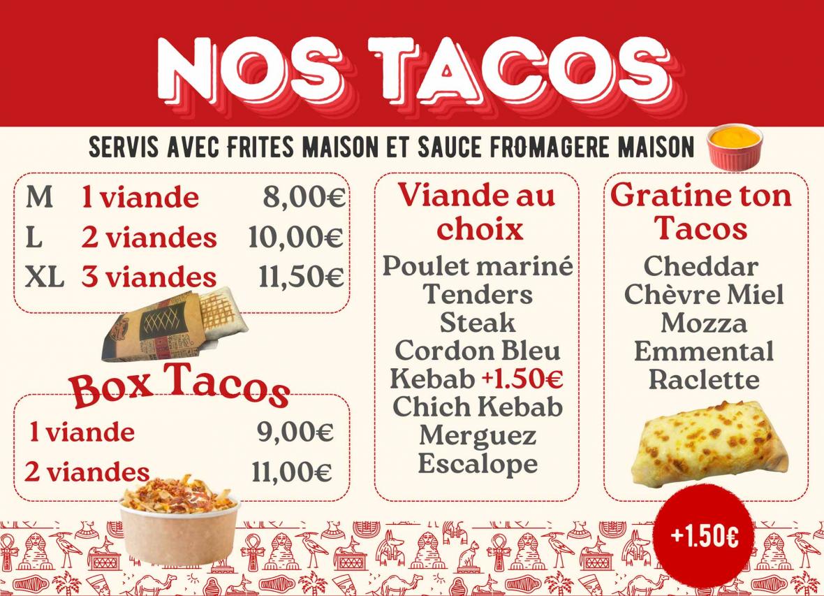 tacos le pharaon